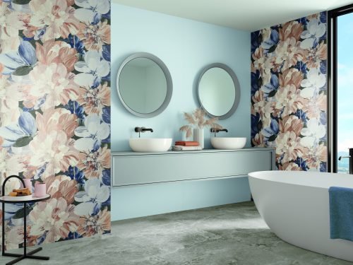Transform Your Home with Floral and Leaf Design Tiles - Tile&Bath