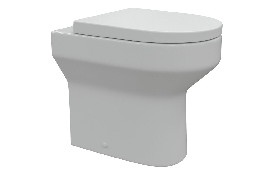 Lorenzo Rimless Back To Wall Comfort Height WC & Soft Close Seat