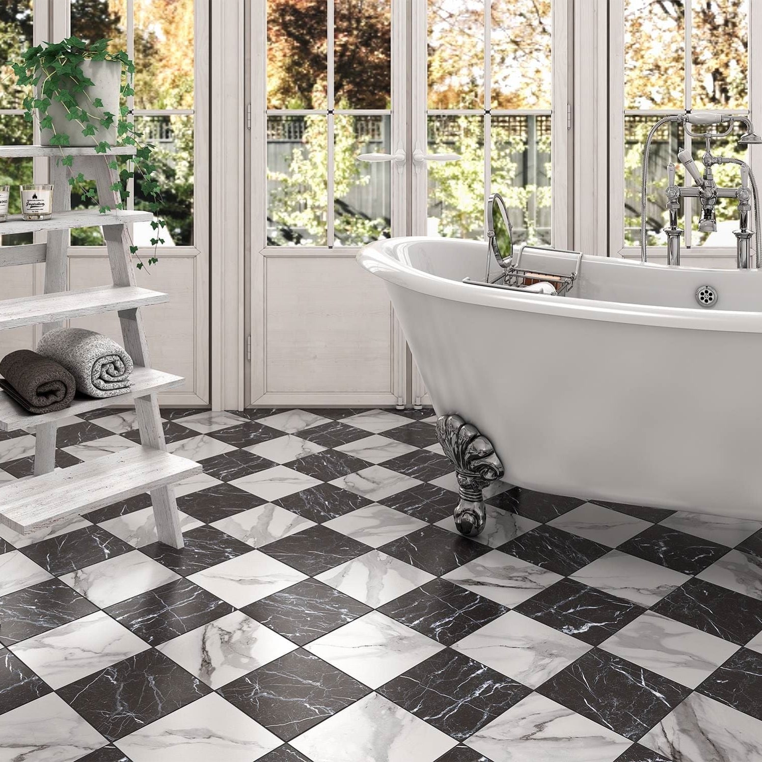 Venetian White 20X20 - Matt Porcelain