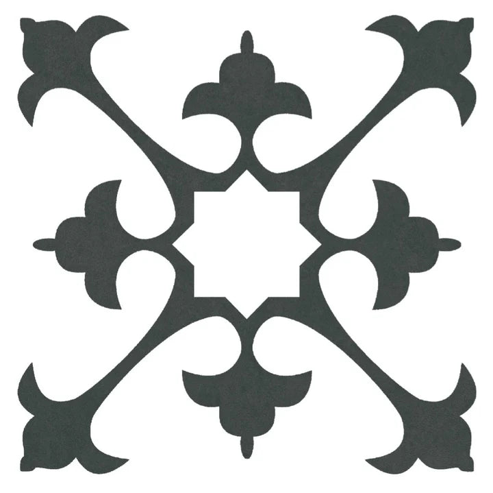 Stratford Black 20X20 - Porcelain