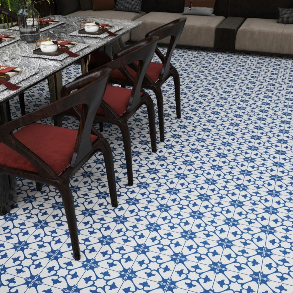 Stratford Blue 20X20 - Porcelain