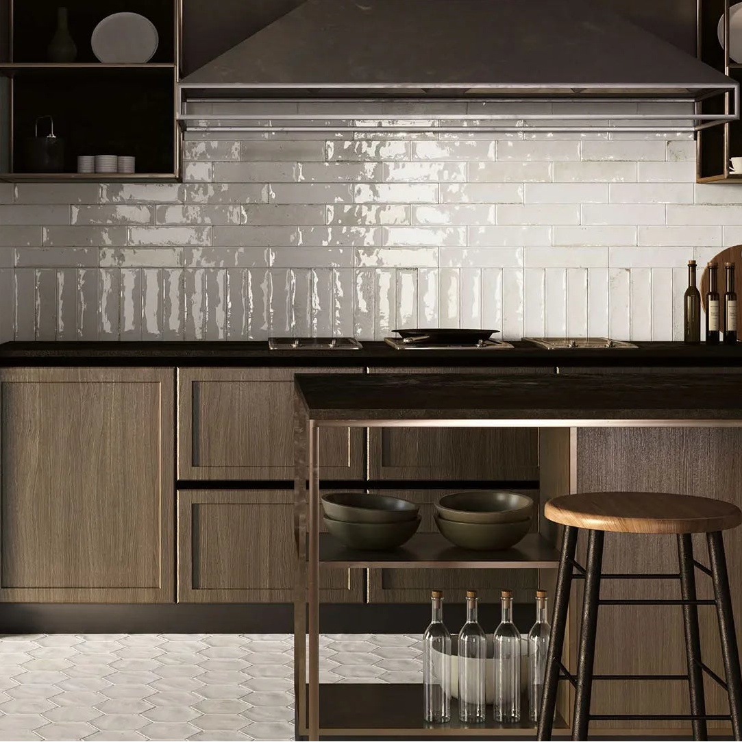 Haze White - Ceramic Wall Tile 7.5X30cm