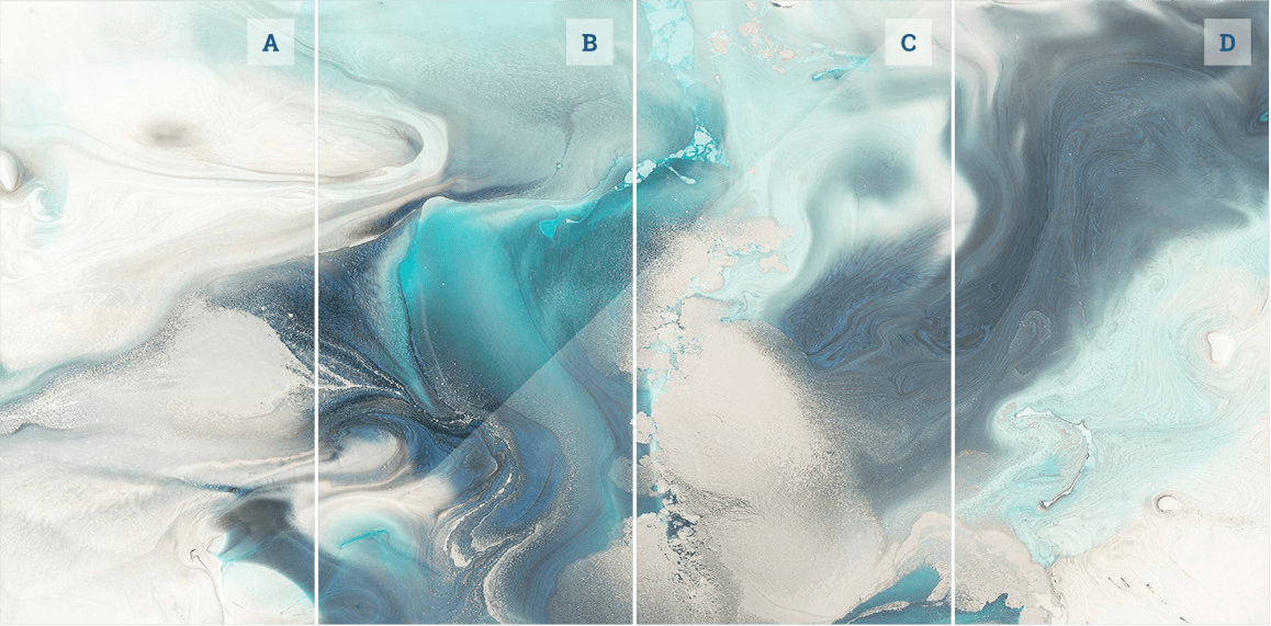 Aurora Aqua - Gloss Wunda Panels - Tile&Bath