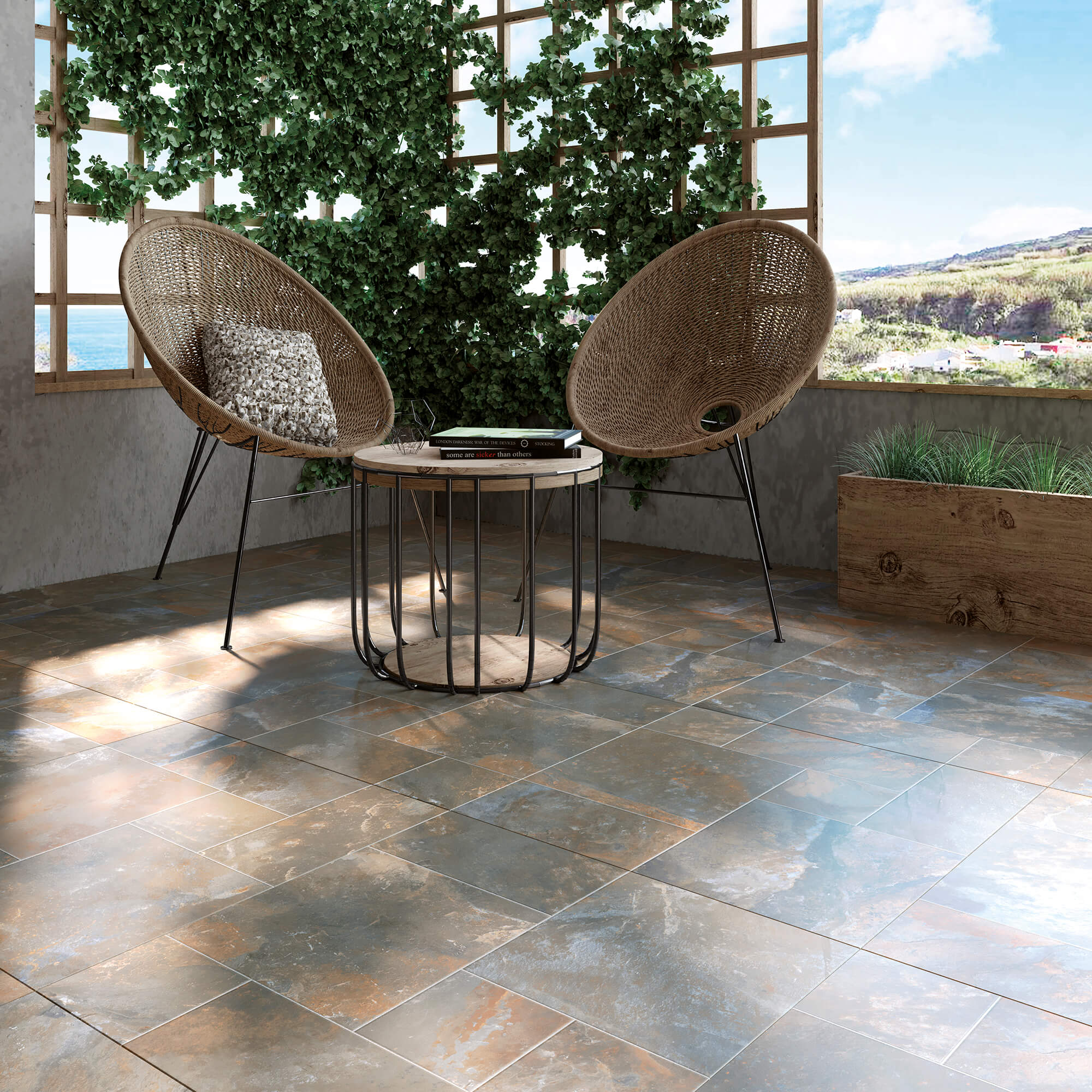 Ayr Autumn - 61X61 Porcelain - Tile&Bath