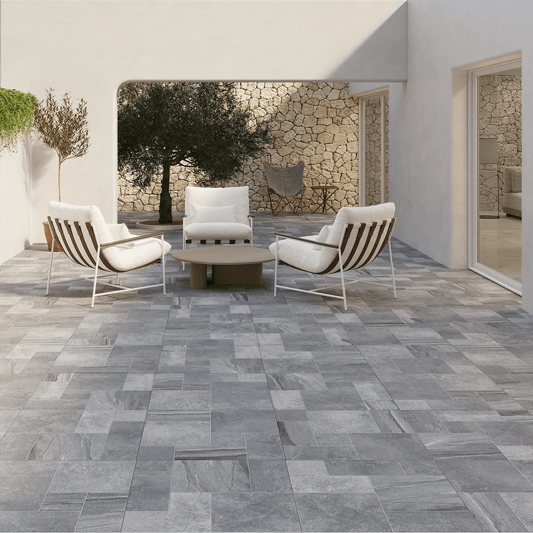 Ayr Grey - 61X61 Porcelain - Tile&Bath