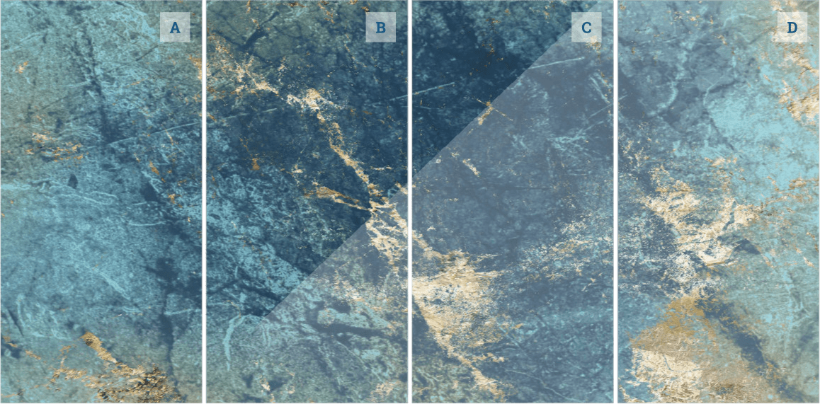 Azure Opulence - Gloss Wunda Panels - Tile&Bath