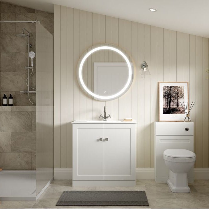 Churchill 615mm Floor Standing Vanity & Basin - Tile&Bath