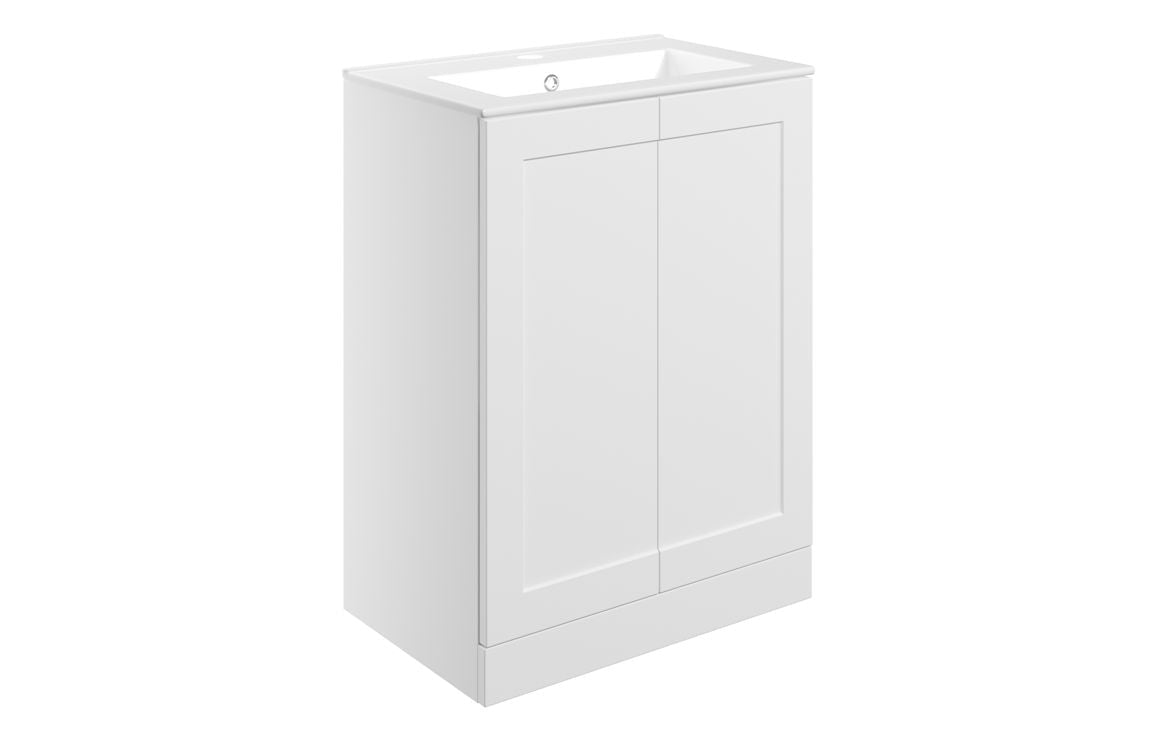 Churchill 615mm Floor Standing Vanity & Basin - Tile&Bath