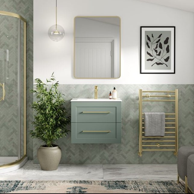 Churchill 615mm Wall Hung Vanity & Basin - Tile&Bath