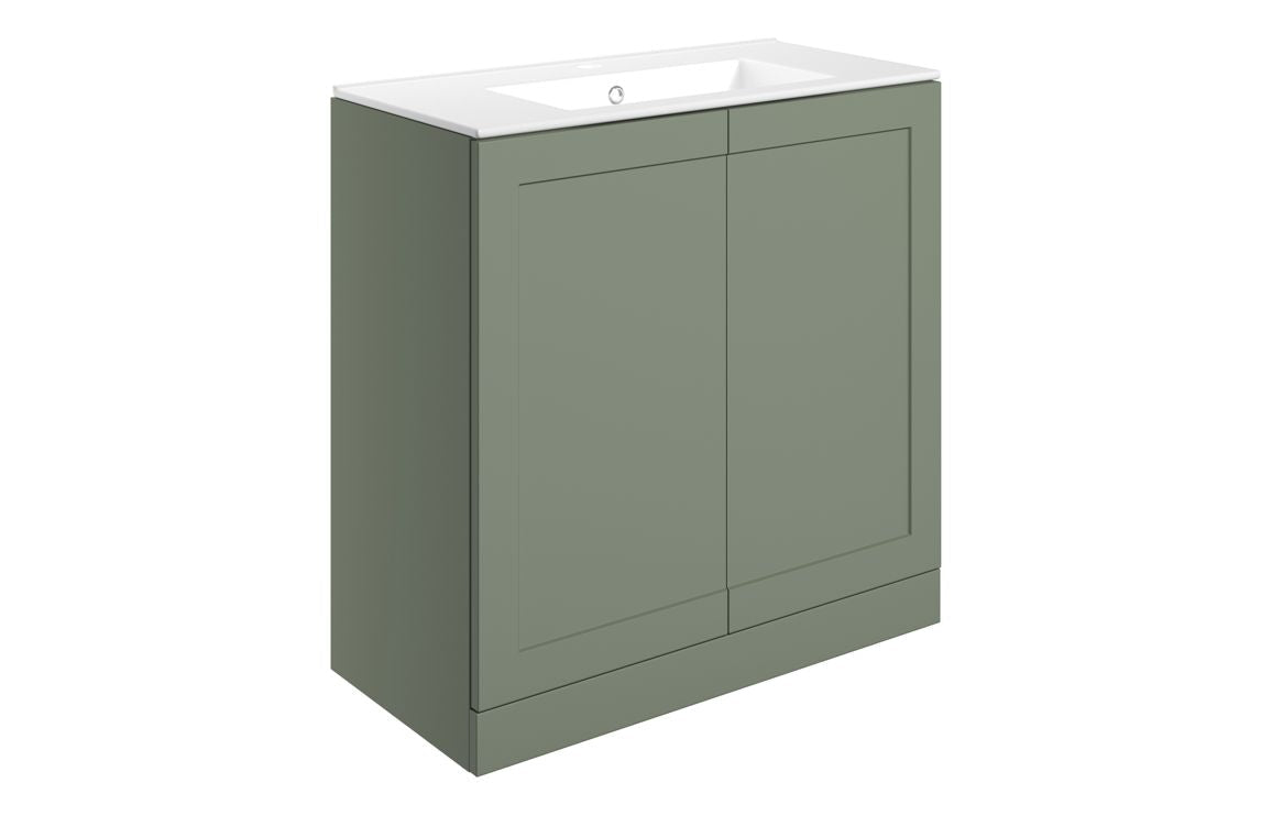 Churchill 815mm Floor Standing Vanity & Basin - Tile&Bath