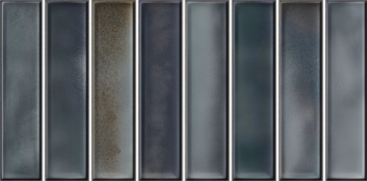 Aurora Midnight - 15x30 Glossy Wall Tiles