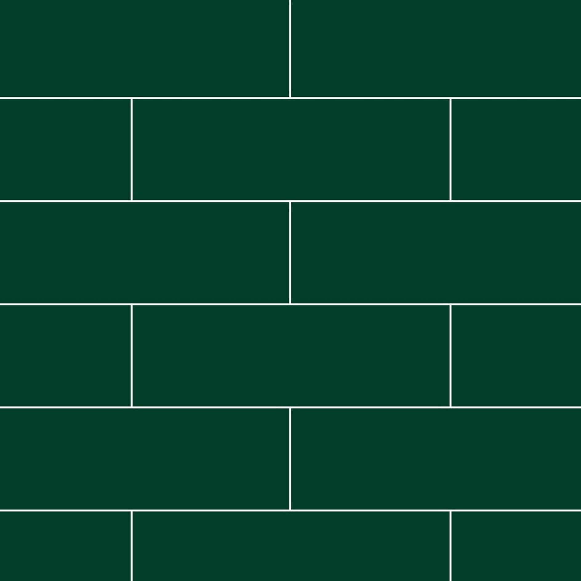 Fibo Urban - Bottle Green (Metro Brick) - Tile&Bath