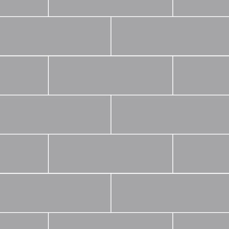 Fibo Urban - Medium Grey (Metro Brick) - Tile&Bath