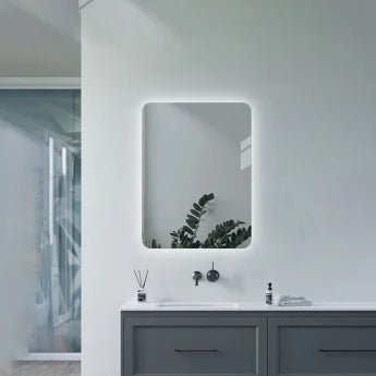 Haruki 500x700mm Rectangle Back - Lit LED Mirror - Tile&Bath