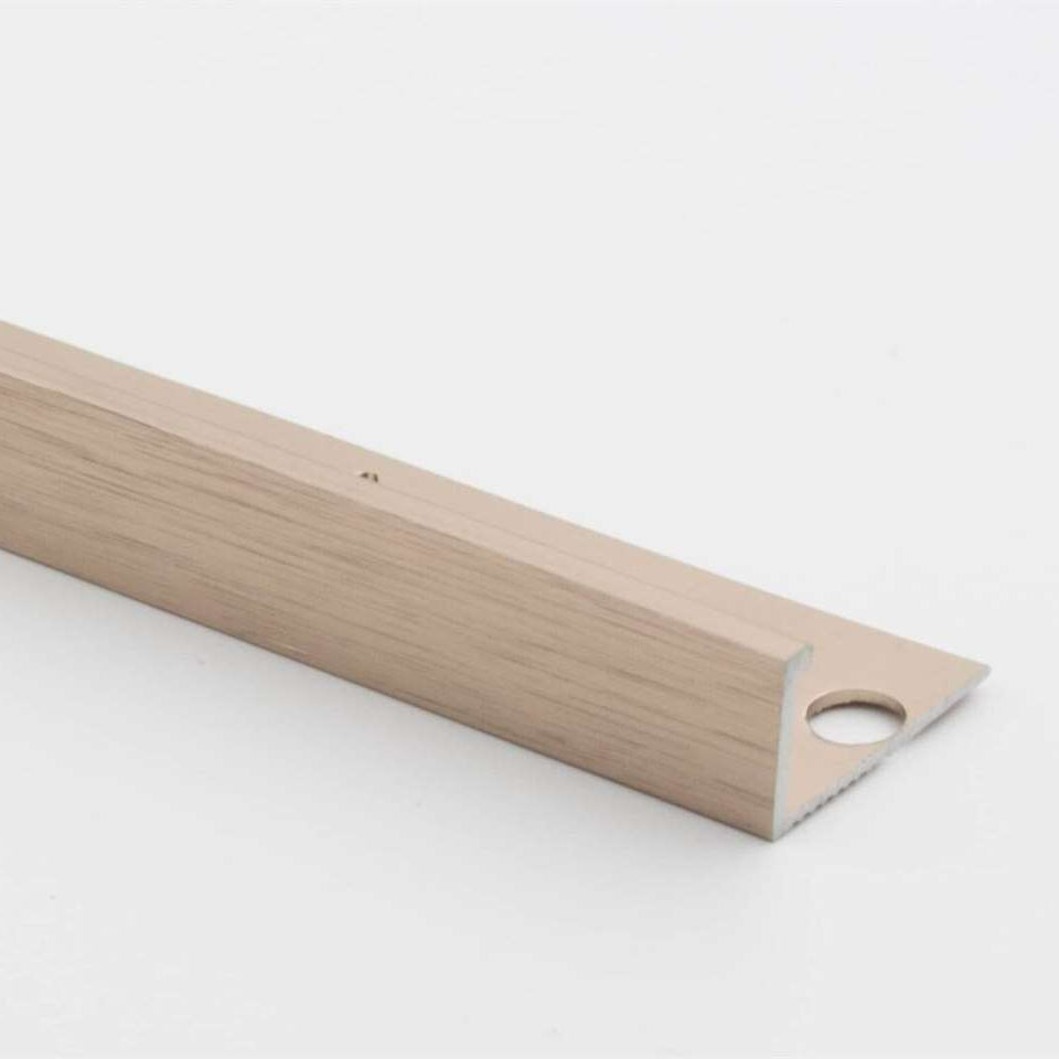 Tile Trim L-Shaped Brushed Bronze