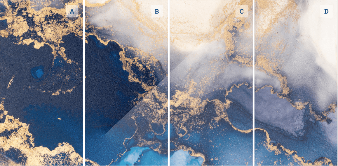 Royal Blue - Gloss Wunda Panels - Tile&Bath