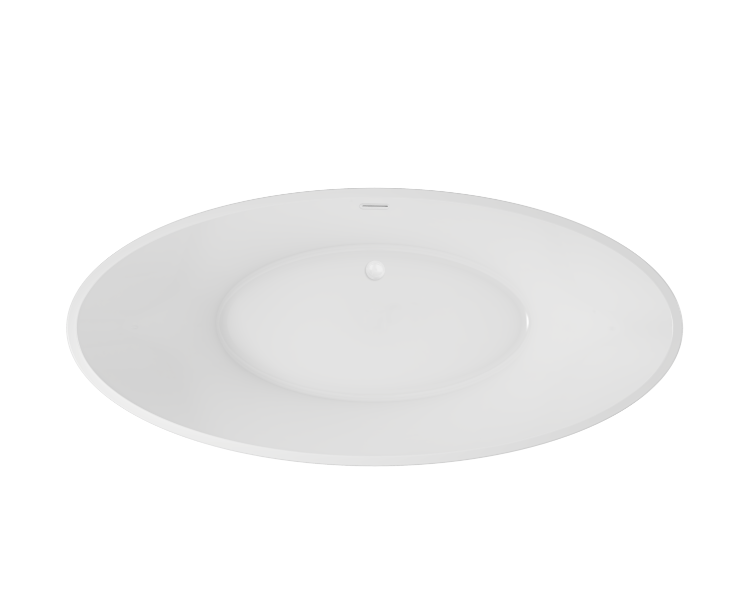 Rubix 1700X800 Freestand Bath - White - Tile&Bath