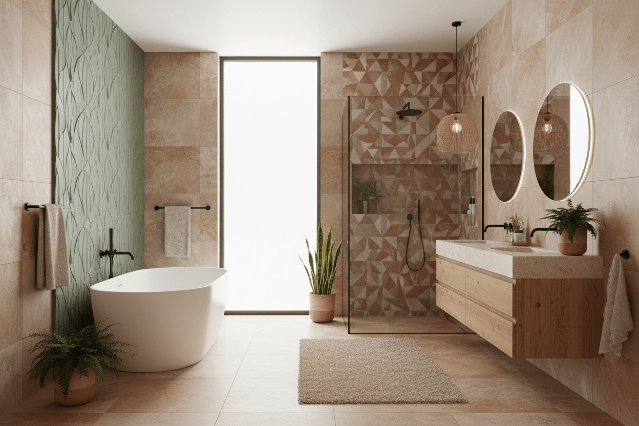 The 2026 Tile Trends That Actually Matter for Your Bathroom (And How to Use Them) - Tile&Bath