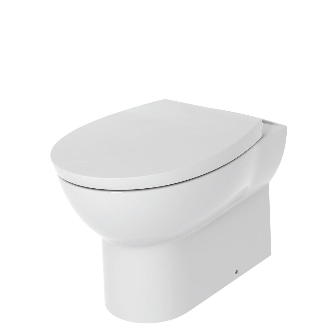 //2Go Rimless Back To Wall WC & Soft Close Seat