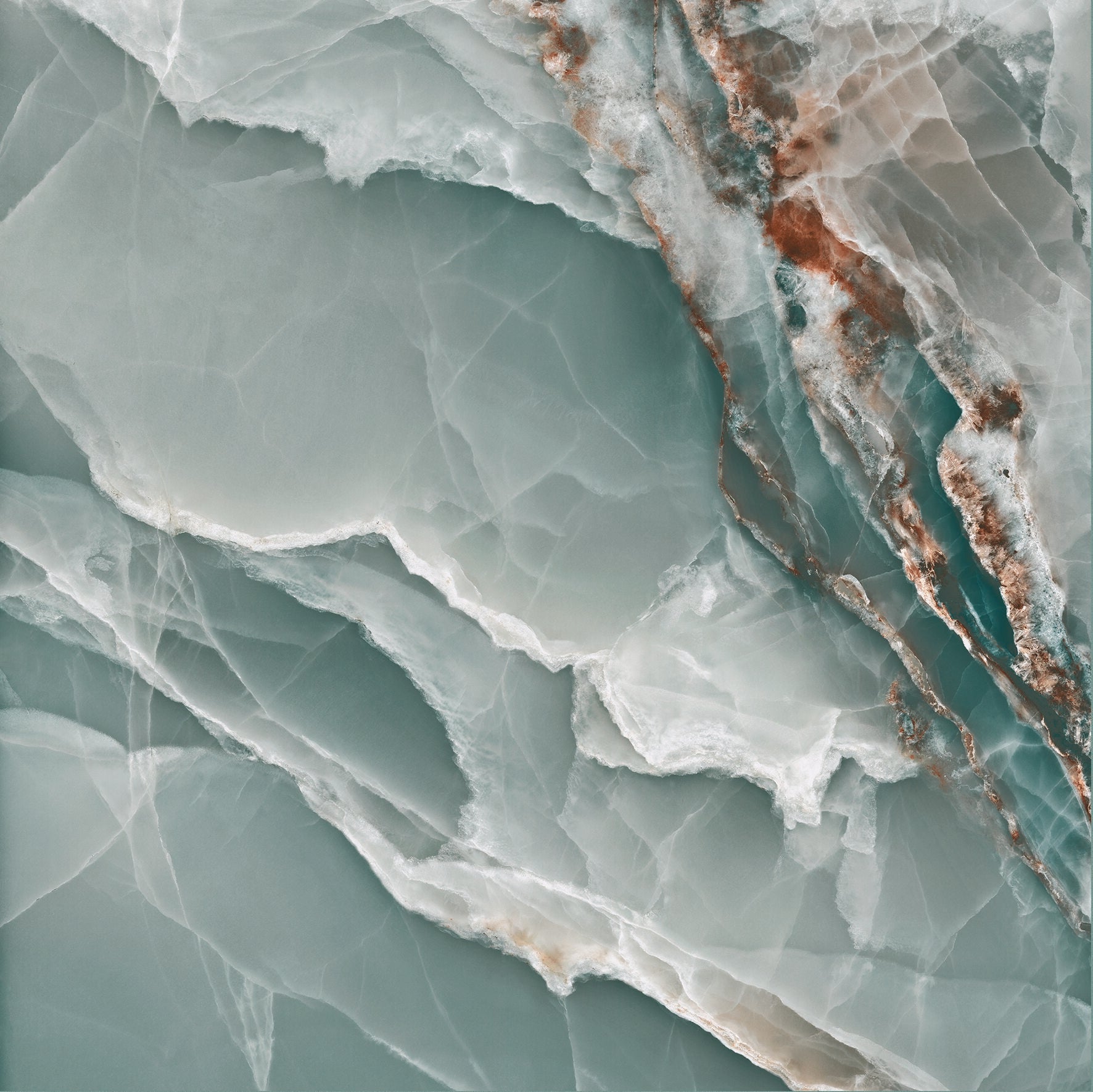 Nix Jade Green 120X120 - Polished Porcelain