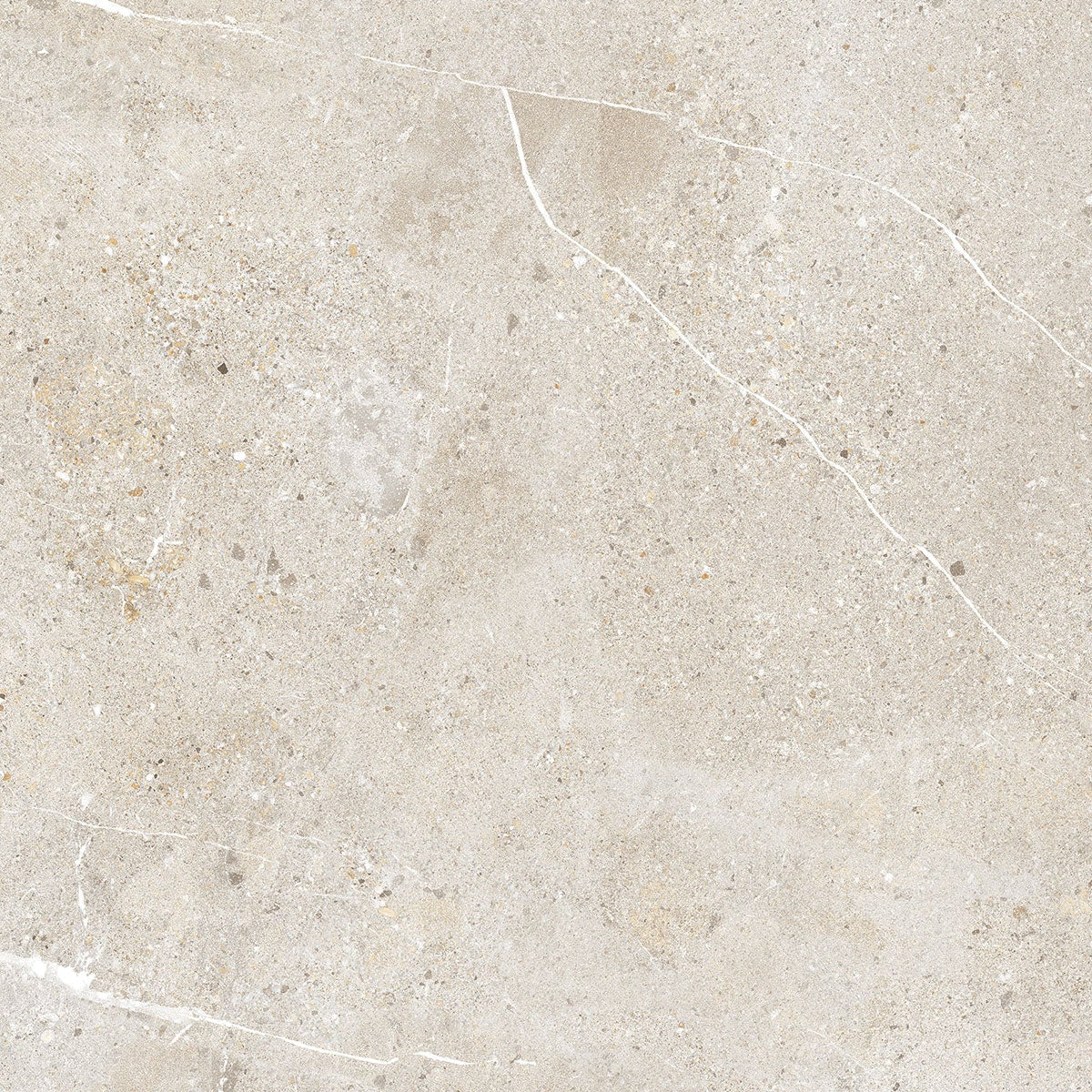 Close-up of beige marble tile with natural variations