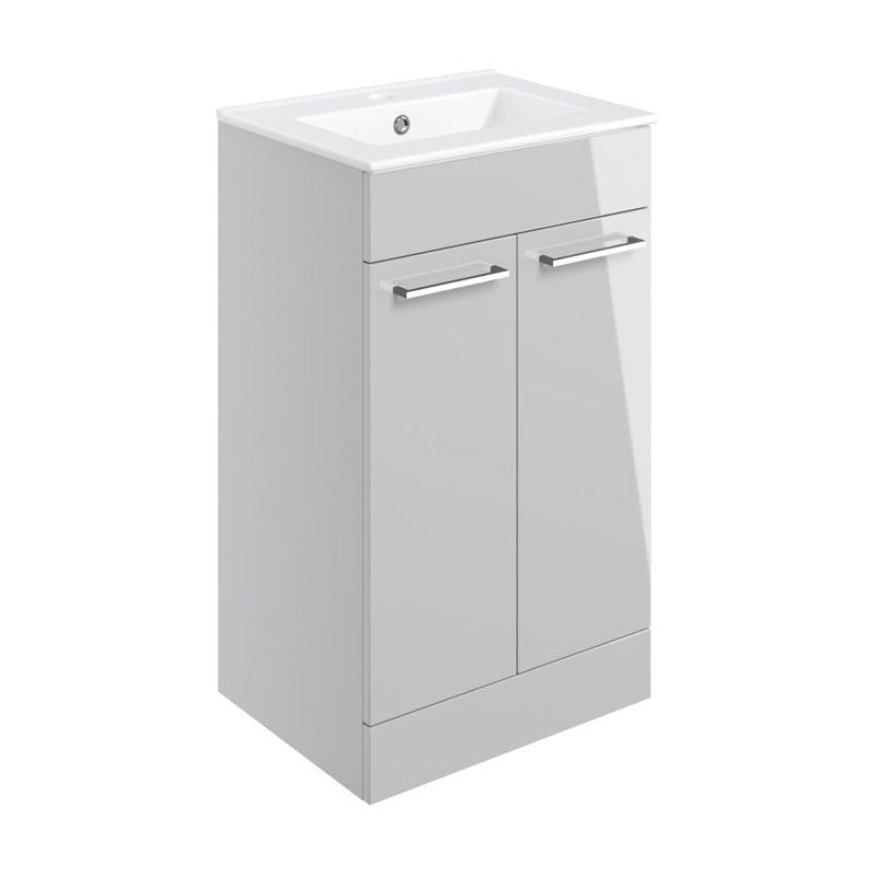 Alto 510mm Floor Standing Vanity & Basin - Tile&Bath