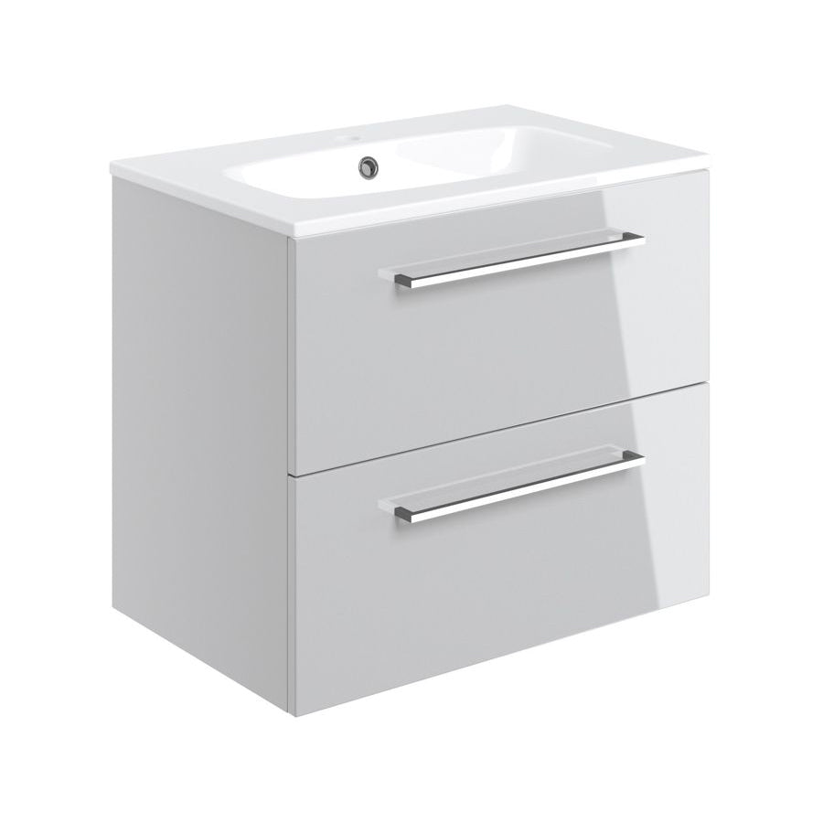 Alto 610mm Wall Hung Vanity & Basin