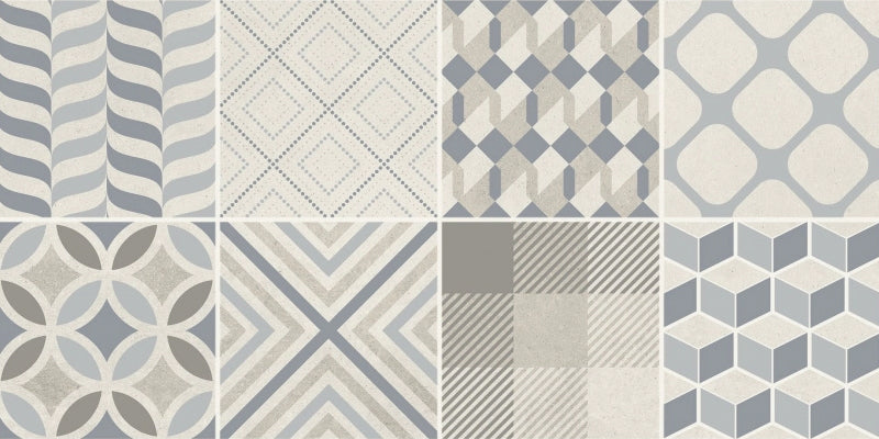 Arkitect Silver Blu Decor - Ceramic Wall Tile 30X60cm