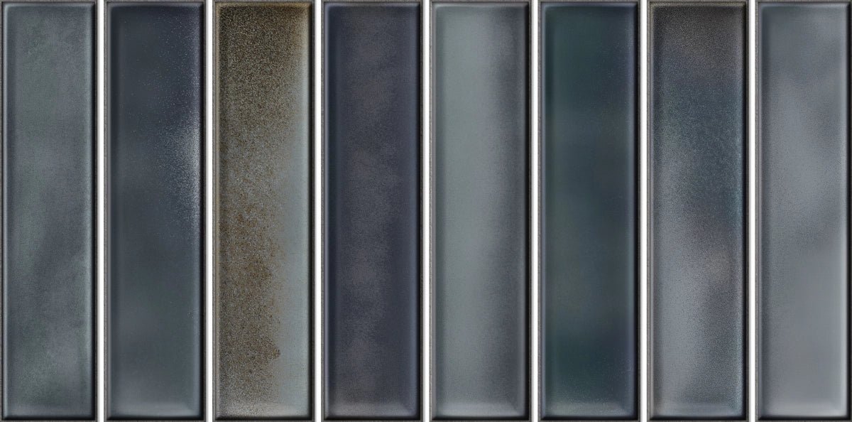 Aurora Midnight - 15x30 Glossy Wall Tiles - Tile&Bath