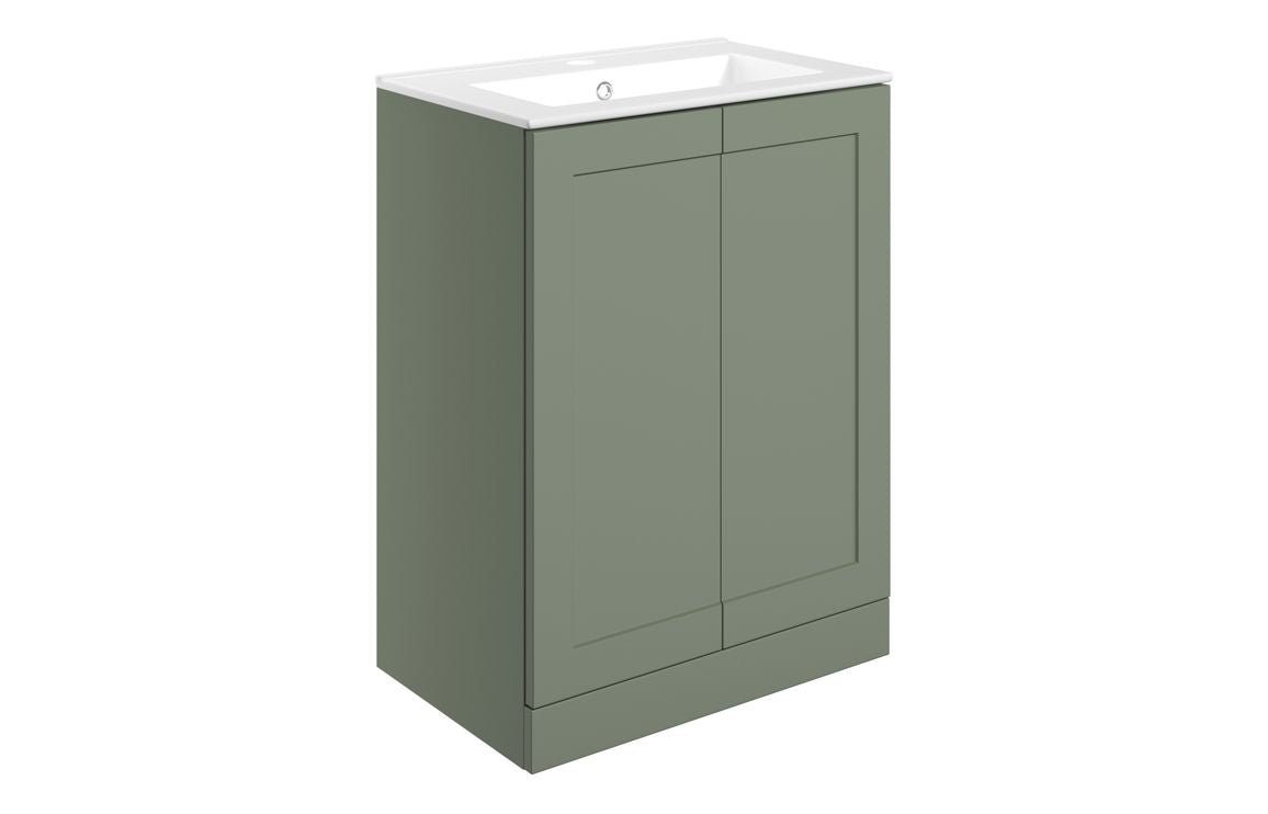 Churchill 615mm Floor Standing Vanity & Basin - Tile&Bath