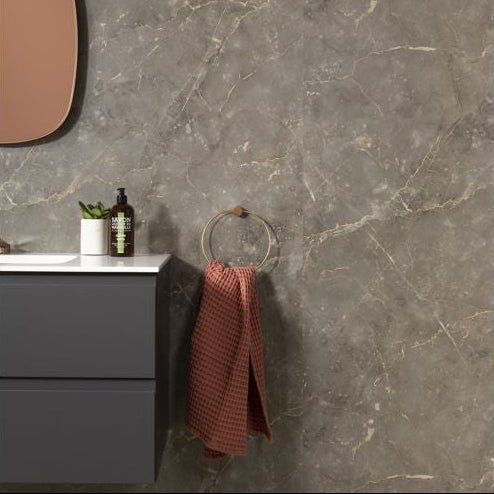Fibo Marble - Brown Marble (Plain Marble) - Tile&Bath