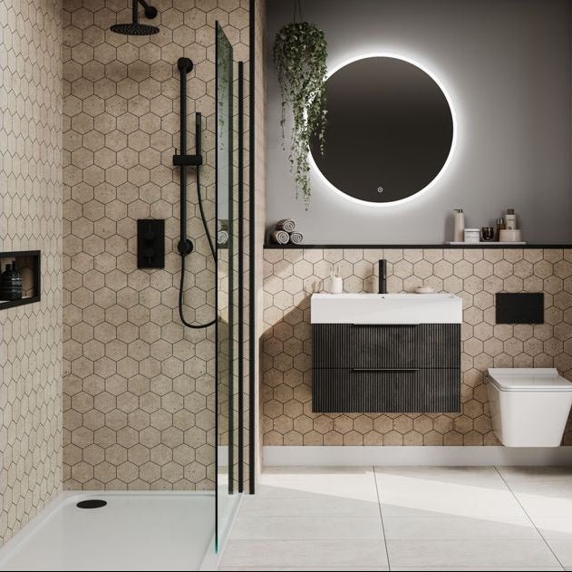 Fibo Urban - Rough Cement (Hexagonal) - Tile&Bath
