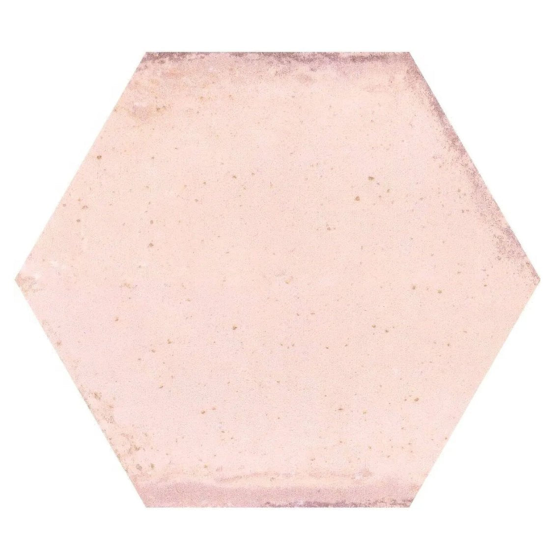 Haze Pink Hexagon - Ceramic Wall Tile - Tile&Bath