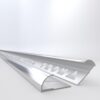 Tile Trim - Square Edge Brushed Chrome 8MM