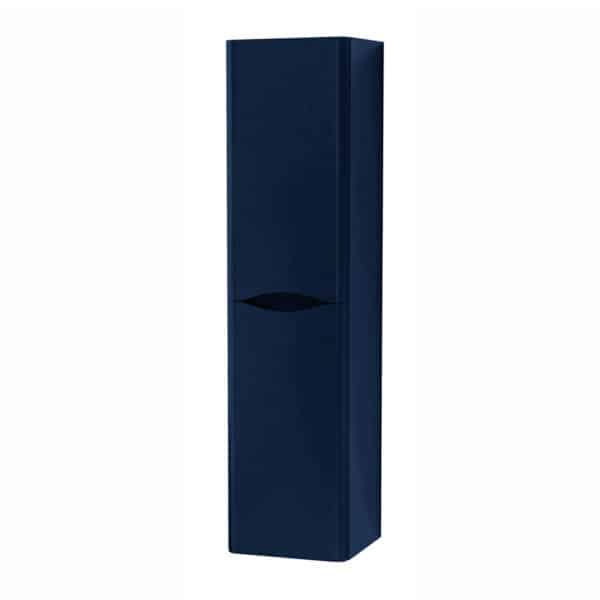 Cayo Blue 350mm Wall Hung 2 Door Tall Boy Unit