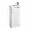 Lane 400mm Floorstanding Cloakroom Unit & Basin
