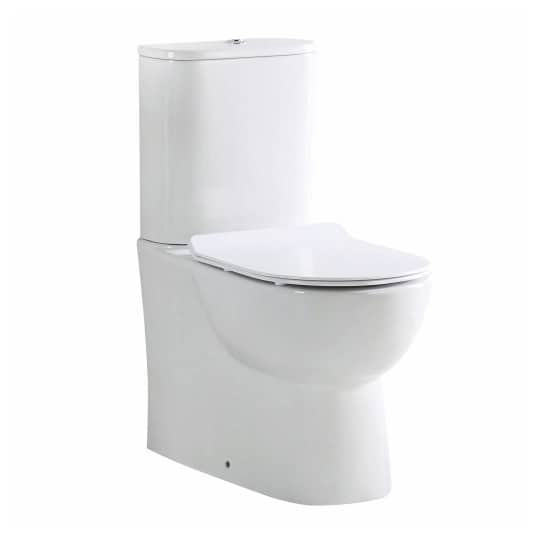 Blain Rimless Closed Back Toilet & Seat