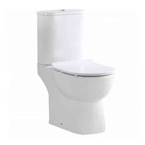 Blain Rimless Open Back Toilet & Seat