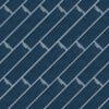 Laura Ocean Blue Wall Tile - 30cm x 7cm