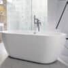 Delve Gloss White Freestanding Bath - 1655 x 750mm