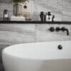 Luxor Grey Matt Wall Tile - 60cm x 30cm