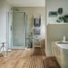 Pivot Shower Door 800mm - 6mm Safety Glass