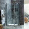 Two Door Quad Enclosure 1200x900mm - 8mm Safety Glass