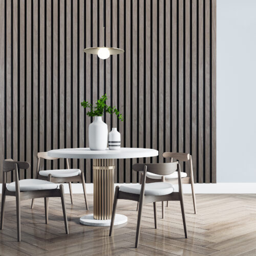 Acoustic Slat Wall Panel - Chestnut