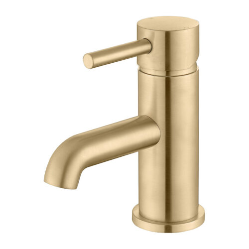 Pure Basin Mixer & Waste - Brushed Brass