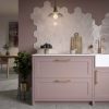 Haze Pink Hexagon - 150X173MM Ceramic Wall Tile